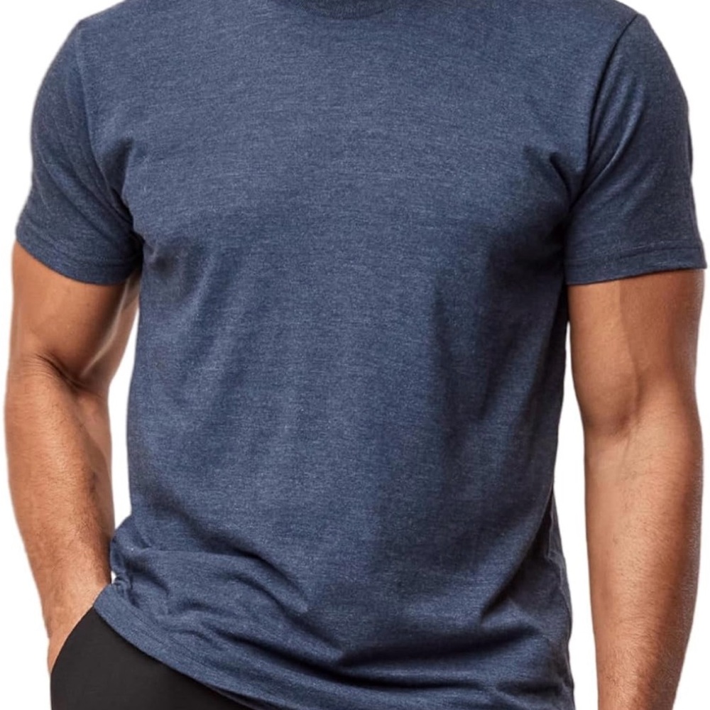 Fresh Clean Tees- Navy Blue Crew Neck Mens 2XL